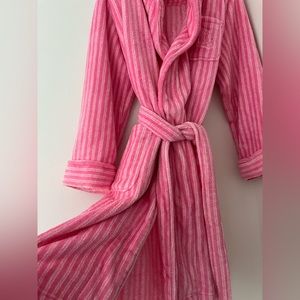 Ralph lauren pink bathrobe